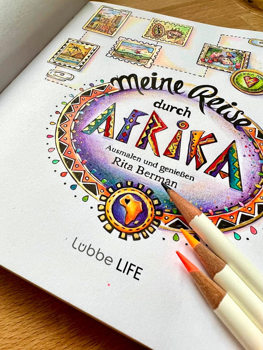 africa coloring book showcase 2