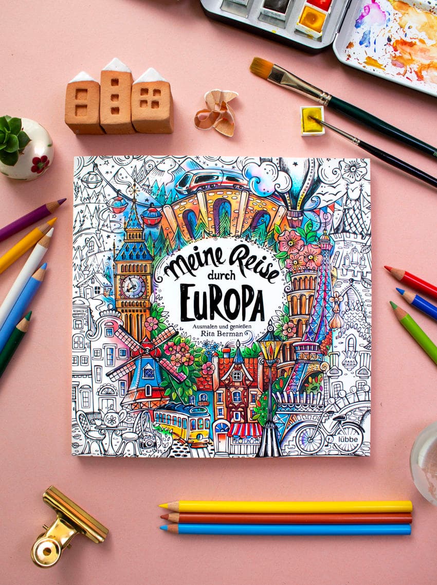 europe coloring book showcase 1