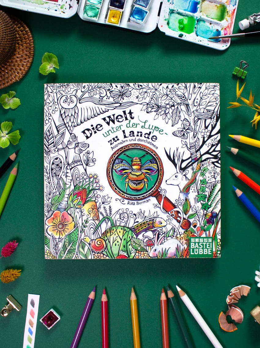 land coloring book showcase 1