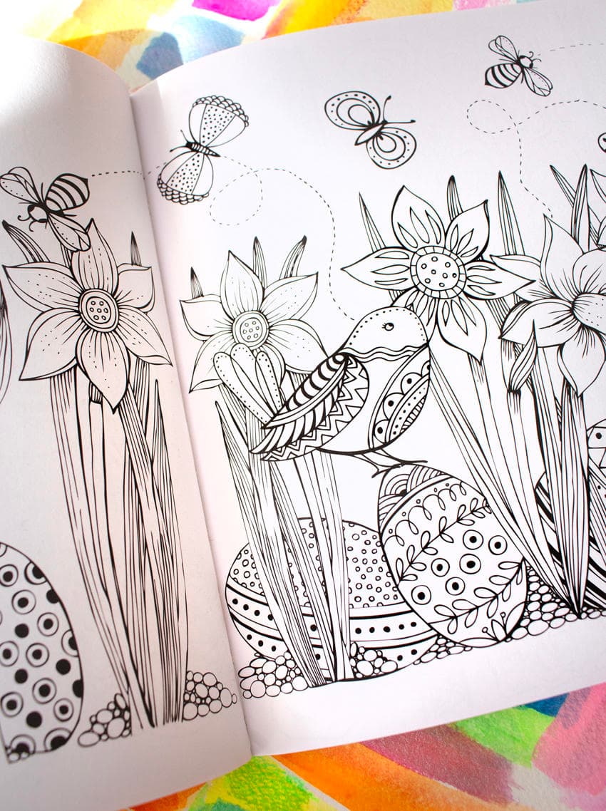 springwalk coloring book showcase 2