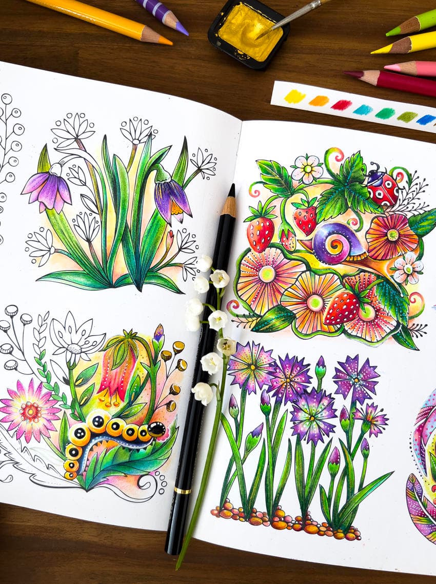 springwalk coloring book showcase 3