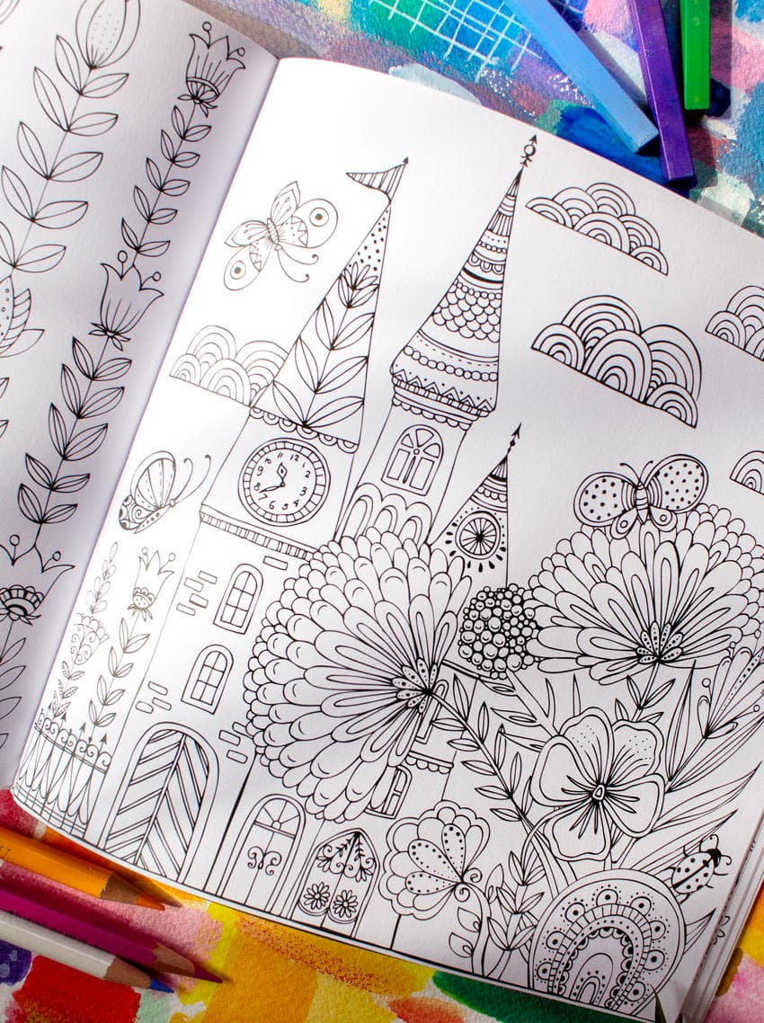 springwalk coloring book showcase 4