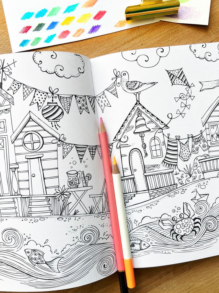 summerwalk coloring book showcase 2