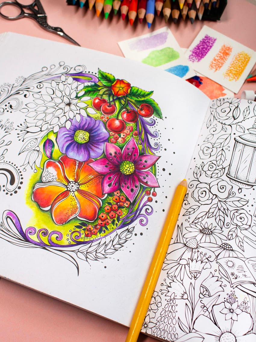 summerwalk coloring book showcase 3