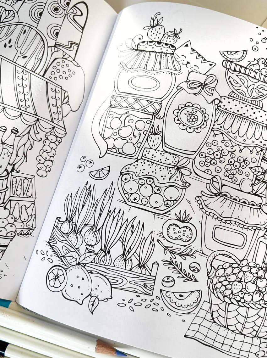 summerwalk coloring book showcase 4