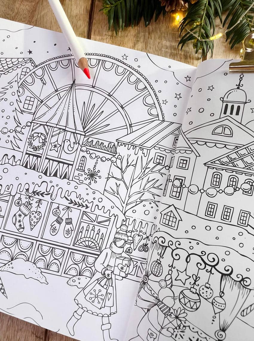 winterwalk coloring book showcase 2