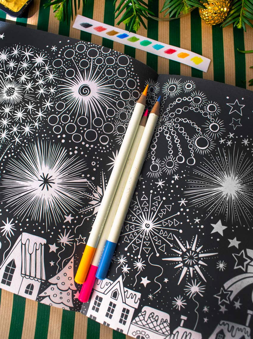 winterwalk coloring book showcase 4