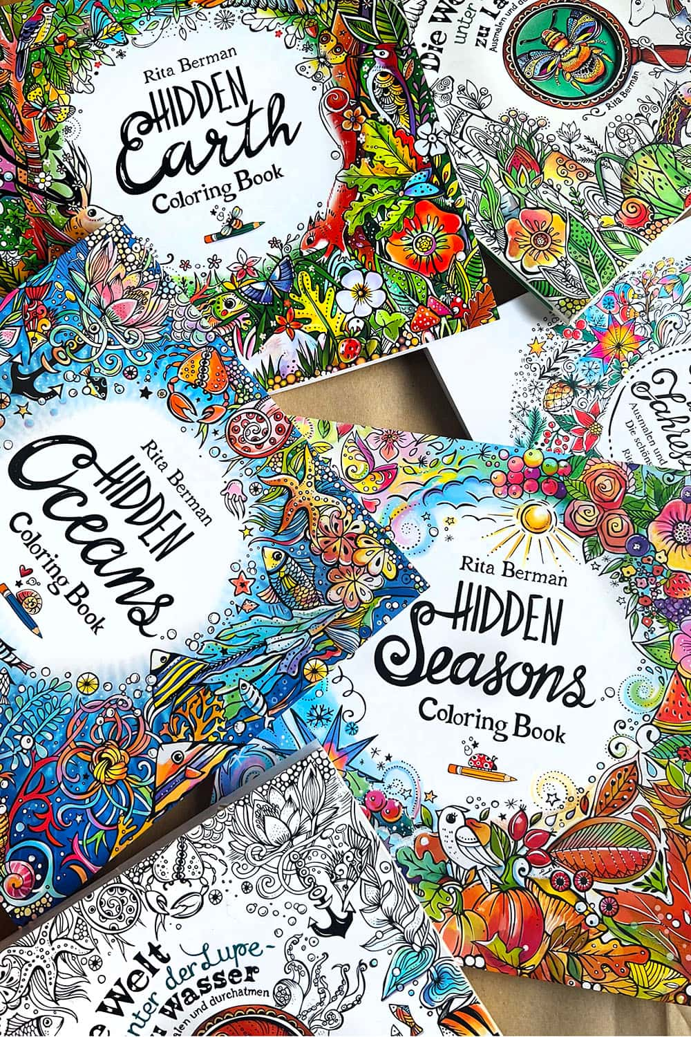 the hidden series coloring books for US & Canada news